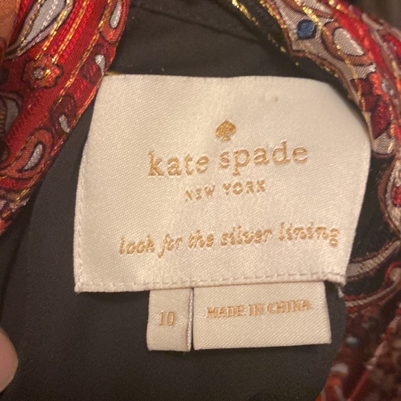NEW Kate Spade Metallic Medallion Dress - Picture 8 of 11
